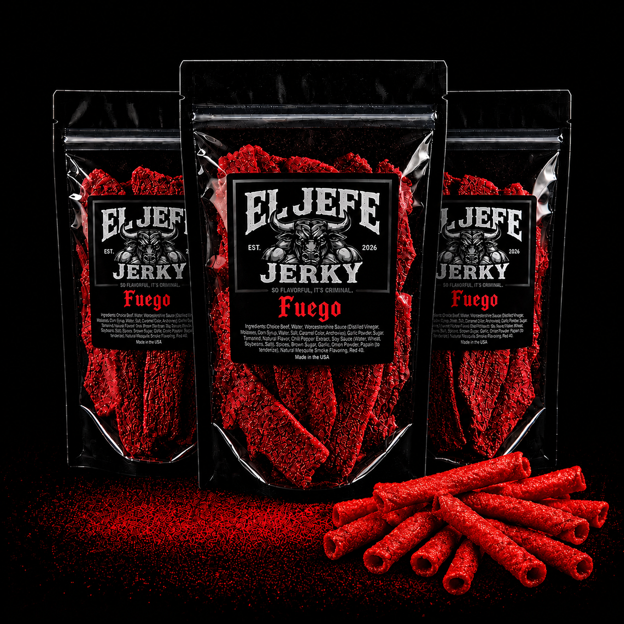 El Jefe Fuego Beef Jerky